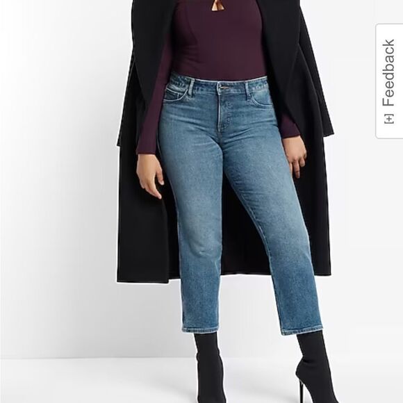 Mid Rise Medium Wash Ankle Boot Jeans - Picture 4 of 6